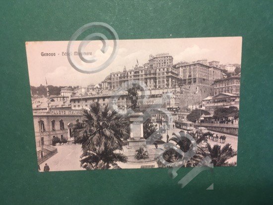 Cartolina Genova - Hotel Miramare - 1930 ca.