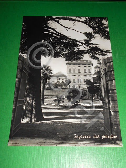 Cartolina Genova - Istituto Marcelline - Ingresso dal giardino 1960 …