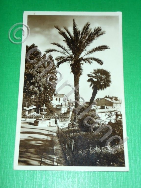 Cartolina Genova - Villetta di Negro 1935 ca