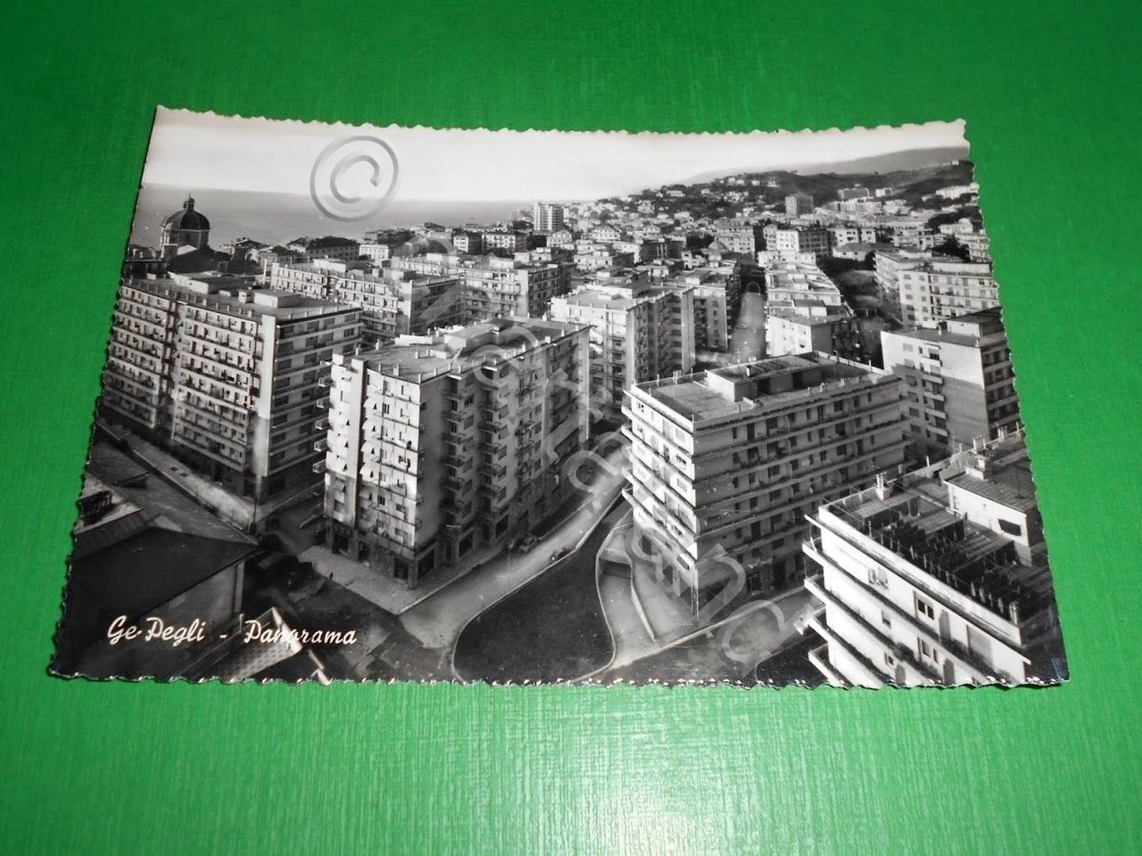 Cartolina Genova Pegli - Panorama 1950 ca.