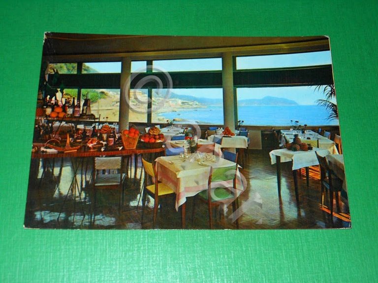 Cartolina Genova Quarto - Ristorante Punta Tre Pini - Salone …