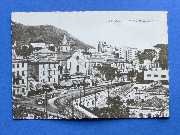 Cartolina Genova Sturla - Panorama - 1945 ca. | Immagine Gallery 2