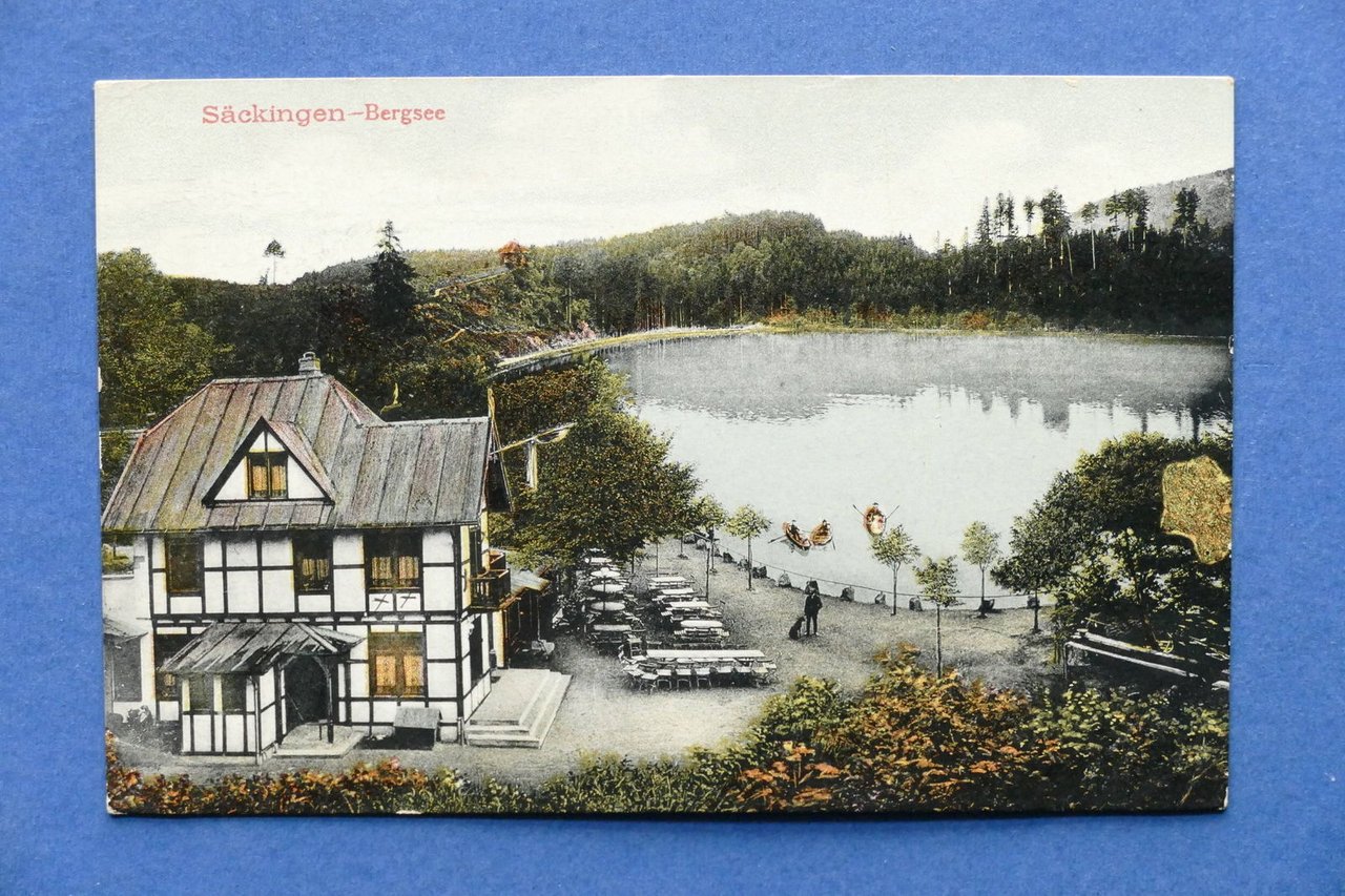Cartolina Germania - Sackingen - Bergsee - 1915 ca..