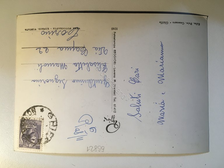 Cartolina Ghiffa - Casa Di Riposo Michelin - 1970 Ca.