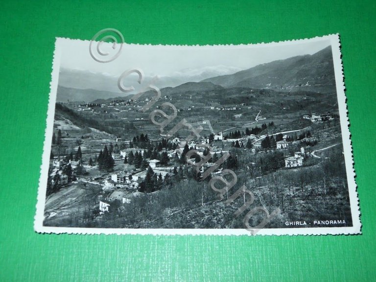 Cartolina Ghirla - Panorama 1945 ca