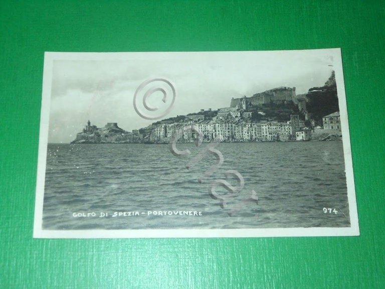 Cartolina Golfo della Spezia - Portovenere - Scorcio 1930 ca
