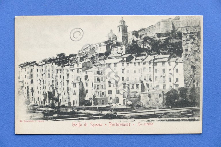 Cartolina Golfo di Spezia - Portovenere - Lo Stretto - …