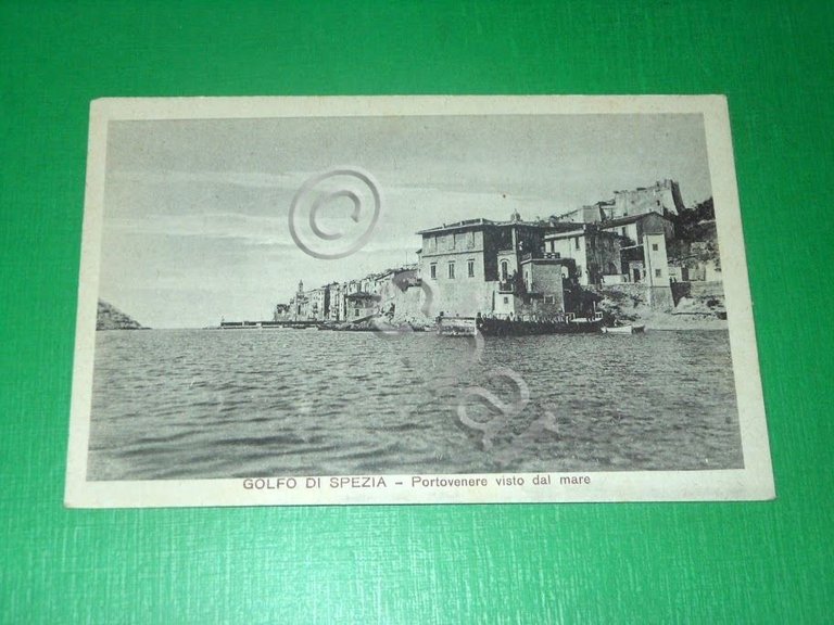 Cartolina Golfo di Spezia - Portovenere visto dal mare 1930 …