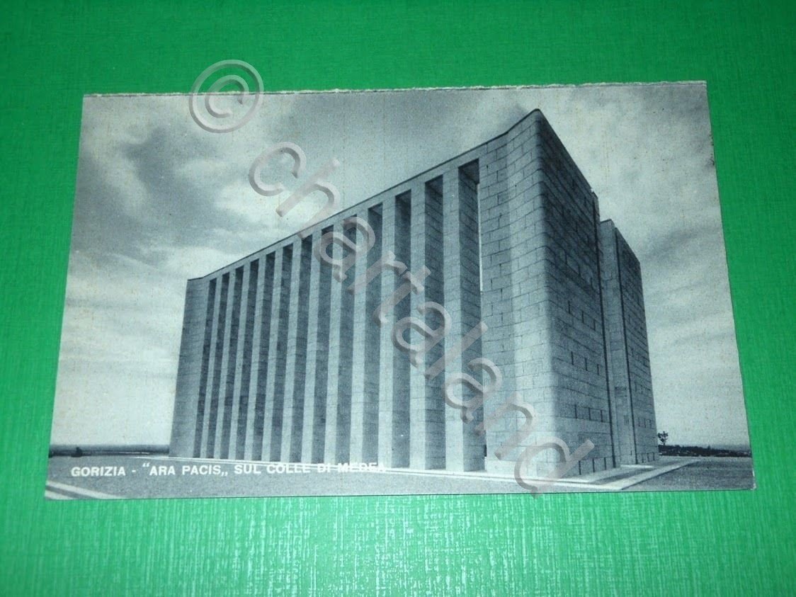 Cartolina Gorizia - Ara Pacis sul Colle di Medea 1955 …