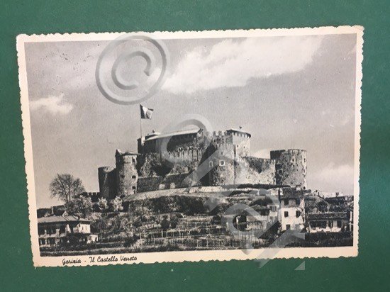 Cartolina Gorizia - Il Castello Veneto - 1940