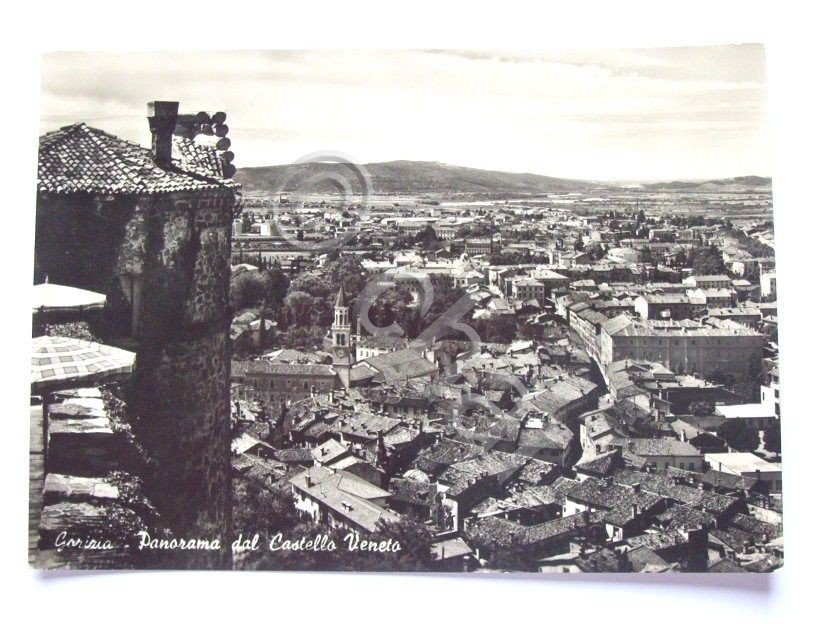 Cartolina Gorizia - Panorama dal Castello Veneto 1952 | Immagine principale