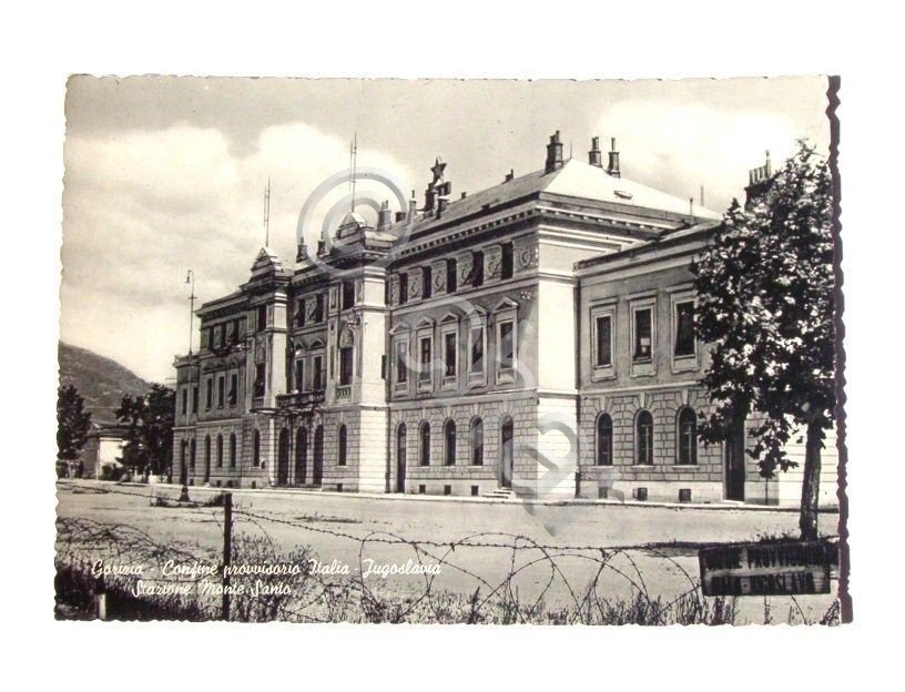Cartolina Gorizia - Stazione Monte Santo 1950 ca.