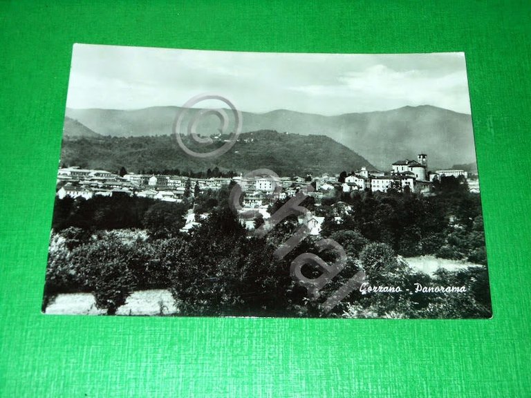 Cartolina Gozzano - Panorama 1975.