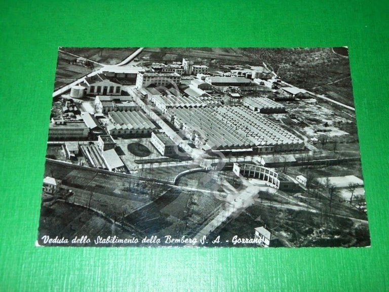 Cartolina Gozzano - Veduta dello Stabilimento della Bemberg S. A. …