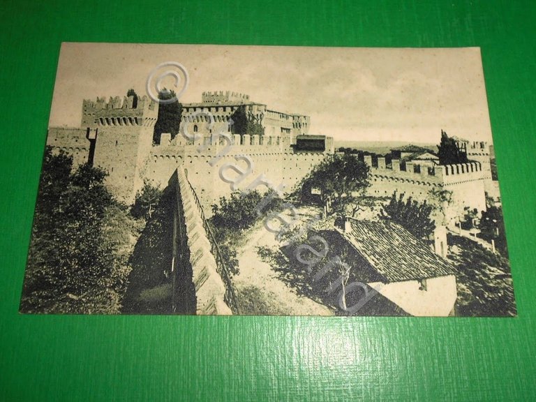 Cartolina Gradara - Il Castello 1925 ca.