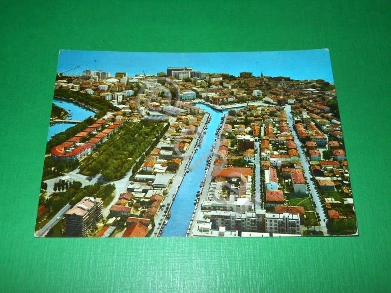 Cartolina Grado - Veduta aerea 1971