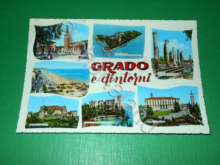 Cartolina Grado e dintorni - Vedute diverse 1965