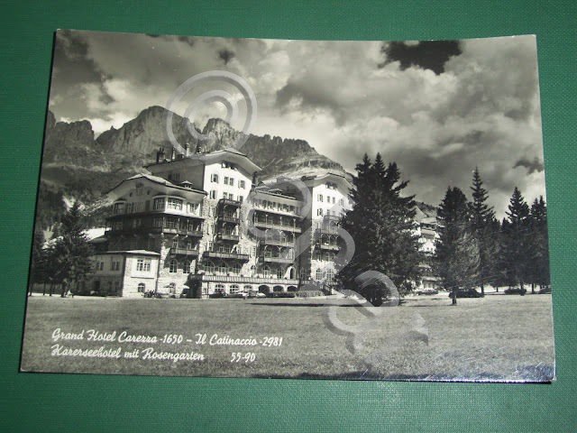 Cartolina Grand Hotel Carezza - Il Catinaccio 1963