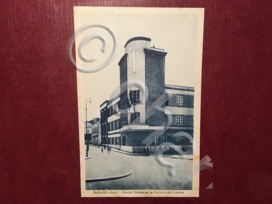 Cartolina Gravina - Bari - Scuole Ginnasiali e Camera del …