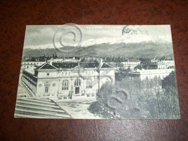 Cartolina Grenoble - Place de la Constitutio 1905 | Immagine Gallery 2