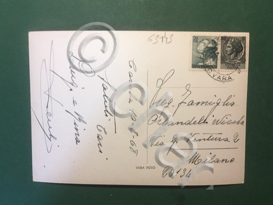 Cartolina Grignasco - Filatura - 1968