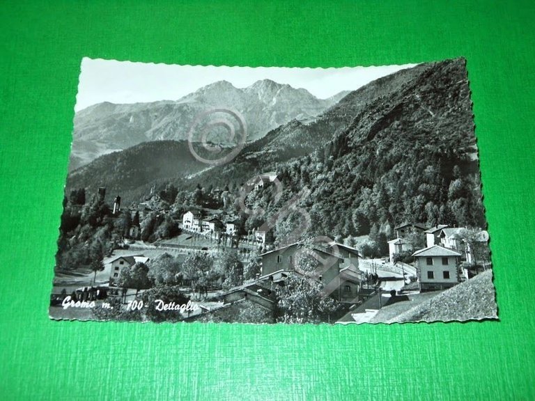Cartolina Gromo ( Bergamo ) - Dettaglio 1961