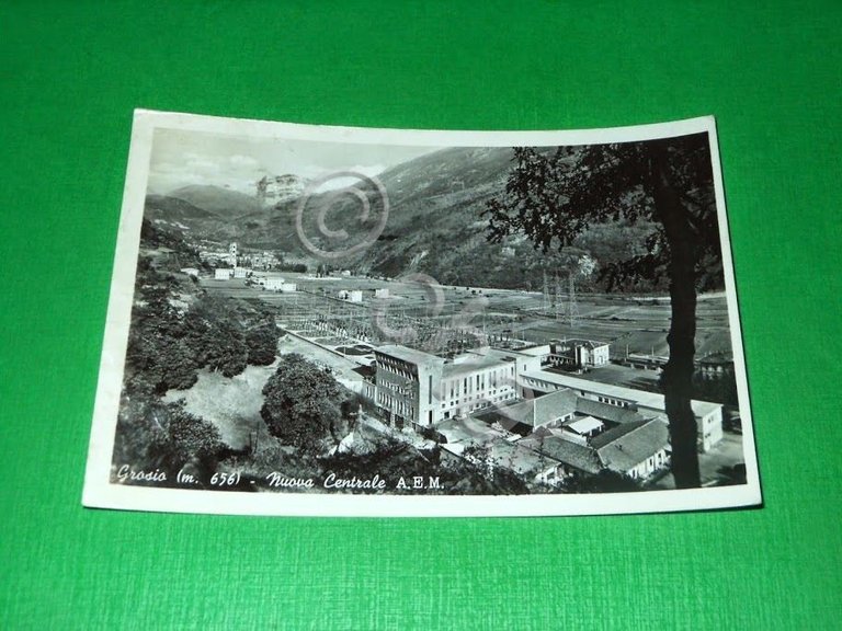 Cartolina Grosio - Nuova Centrale A.E.M. 1966 | Immagine Gallery 2