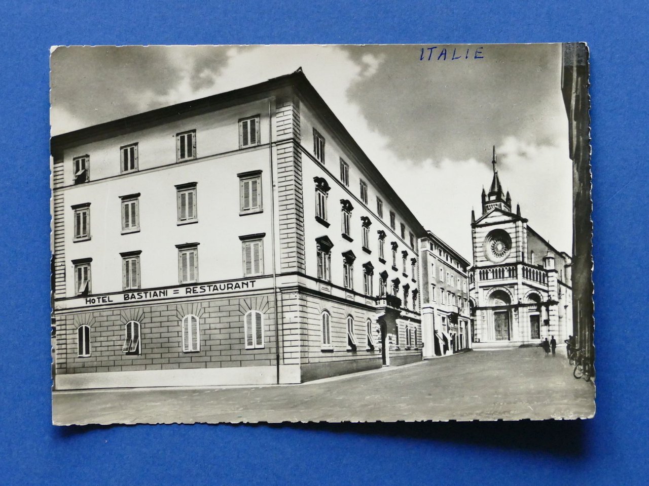 Cartolina Grosseto - Grand Hotel Bastiani - 1950 ca..