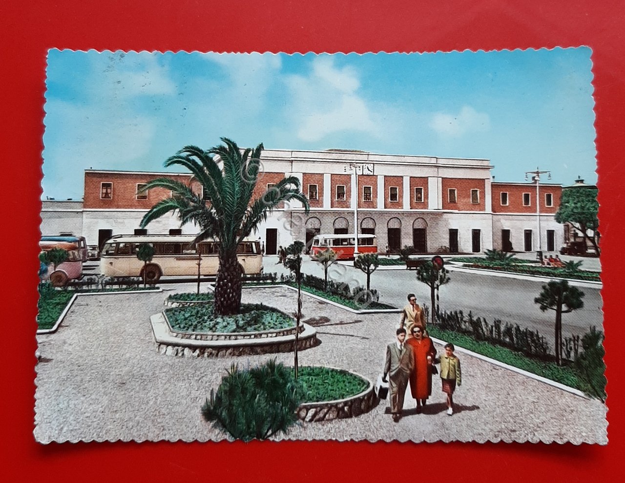 Cartolina Grosseto - Stazione Ferroviaria - 1984