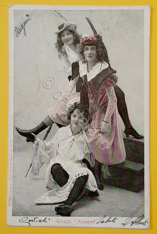 Cartolina Groupe Alencon - 1918