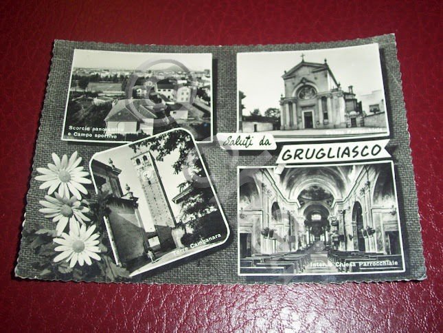 Cartolina Grugliasco - Vedute diverse 1962