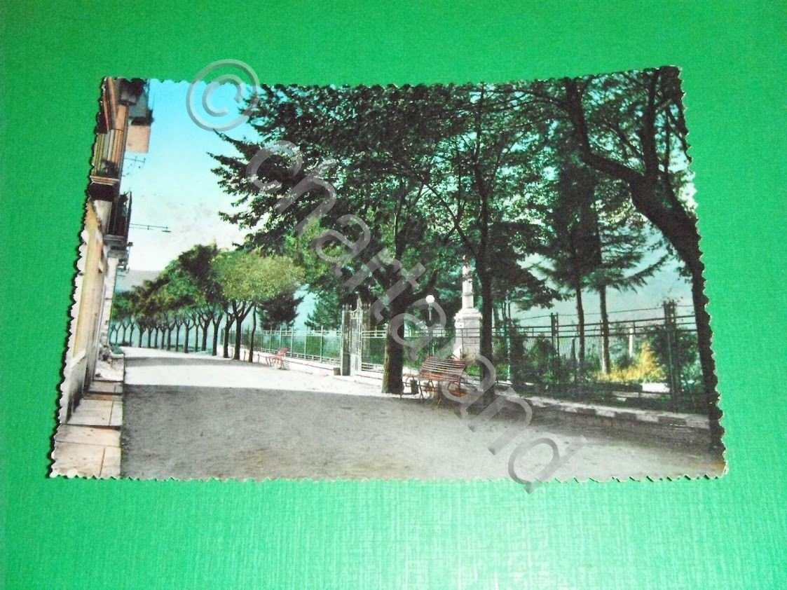 Cartolina Grumento Nova ( Potenza ) - Parco della Rimembranza …