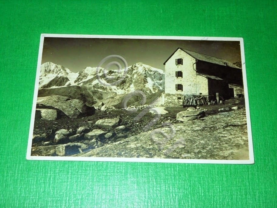 Cartolina Gruppo dell' Ortler - Rifugio Serristori verso Gr. Ortler …