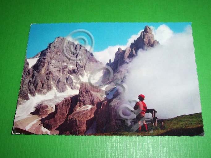 Cartolina Gruppo delle Pale di S. Martino - Il Cimone …