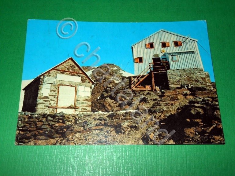 Cartolina Gruppo Ortles Cevedale - Rifugio Mantova e Chiesetta del …