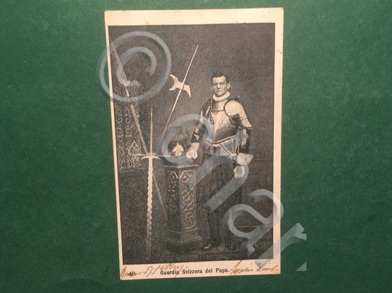 Cartolina Guardia Svizzera Del Papa - 1920