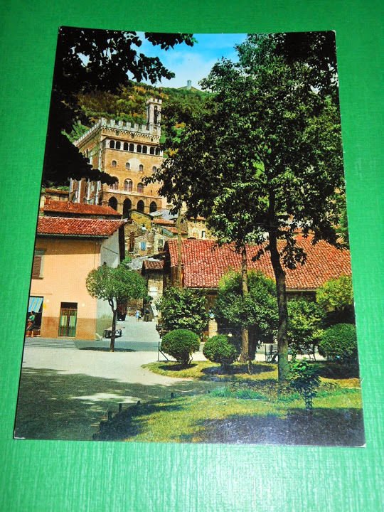 Cartolina Gubbio - Palazzo dei Consoli 1960 ca.
