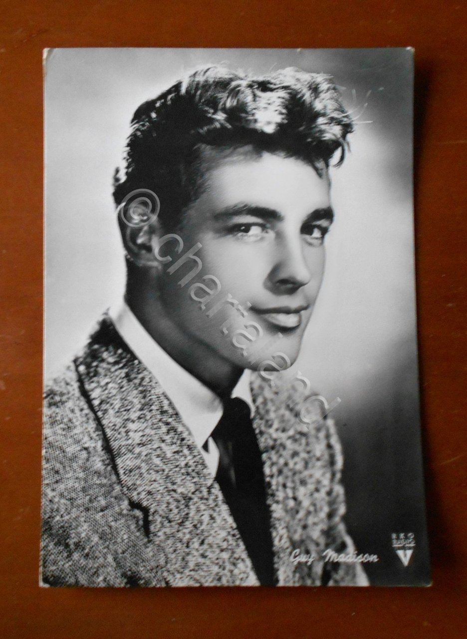 Cartolina Guy Madison - 1950 ca. | Immagine principale