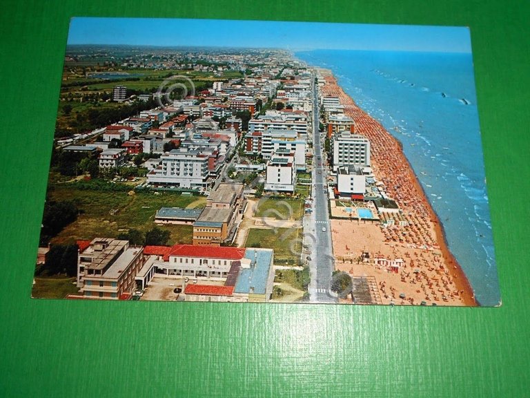 Cartolina Igea Marina - Panorama aereo 1977