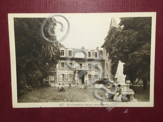 Cartolina Il Castello Della Prosperita - 1935