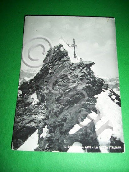 Cartolina Il Cervino - La Vetta Italiana 1956 | Immagine Gallery 2