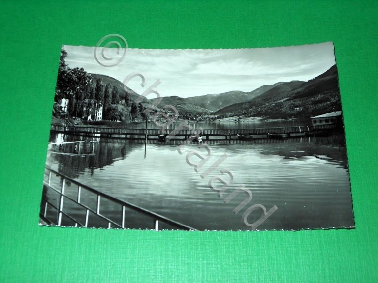 Cartolina Il lago di Serraia ( Trento ) - Panorama …