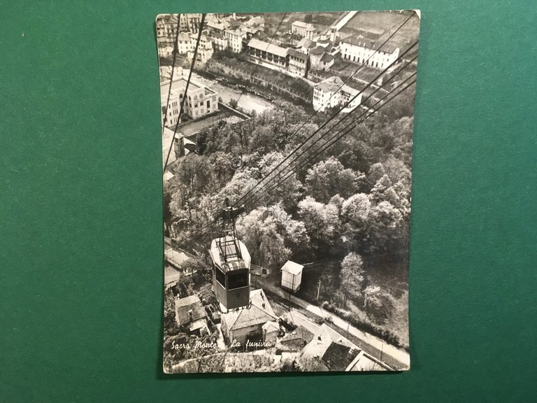 Cartolina Il Sacro Monte Di Varallo Sesia - La Funivia …