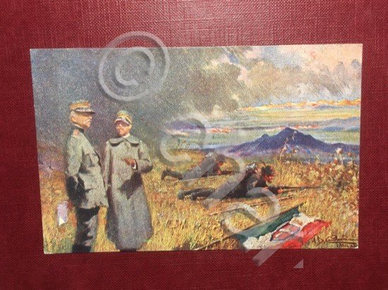 Cartolina Il Termine Sacro - Dante Alighieri - 1915 ca.