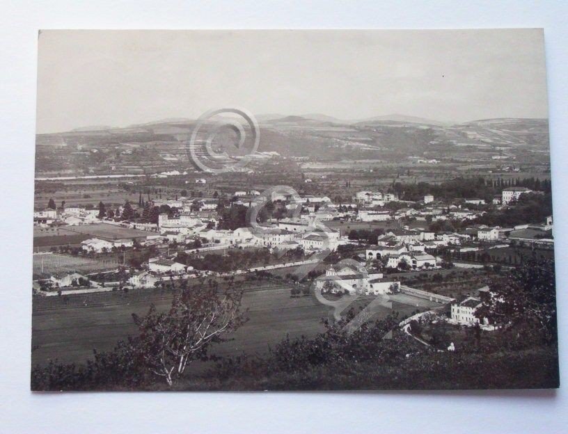 Cartolina Illasi ( Verona ) - Veduta generale 1959.