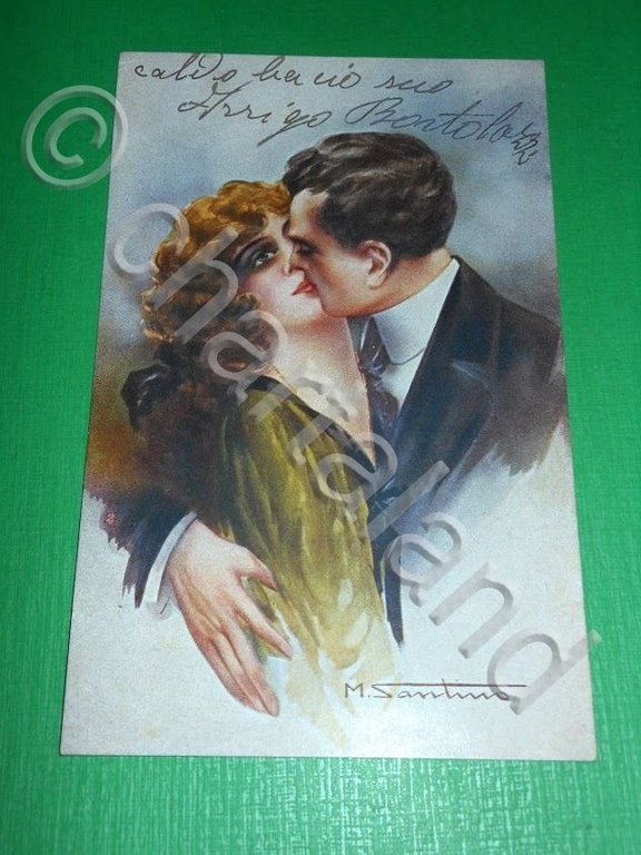 Cartolina illustrata da M. Santino 1919