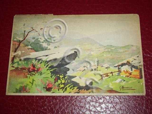 Cartolina Illustrata da S. Bonelli - Paesaggio 1953 | Immagine Gallery 2