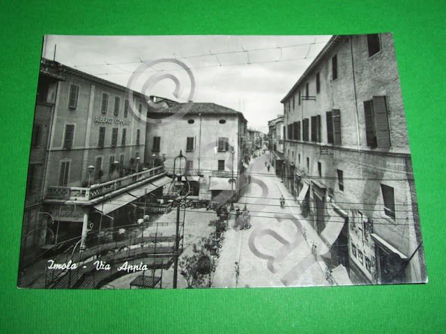 Cartolina Imola - Via Appia 1950 ca.