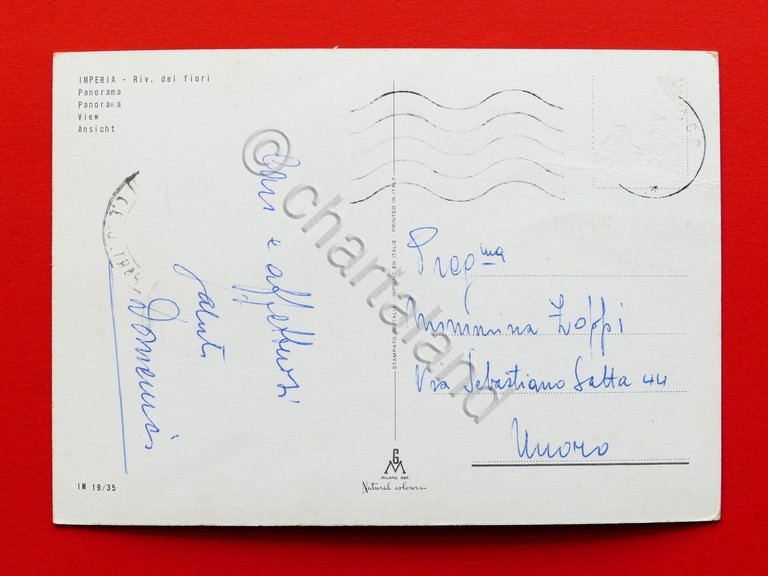 Cartolina Imperia - Panorama - 1968 ca..