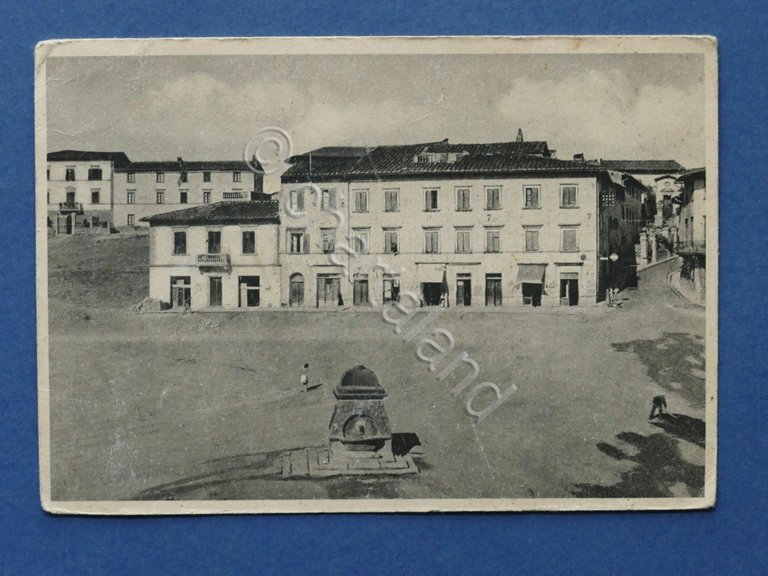 Cartolina Impruneta - Piazza Buondelmonti - 1940 ca..